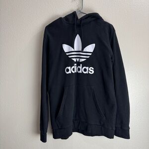 Adidas Pullover Jacket Vintage Logo Black